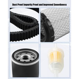 ULZOZN Golf Cart Tune Up Kit with Drive and Starter Belt Fit for Ezgo RXV & TXT 2008 2009 2010 2011 Replace 618630 606138 16548G1 28463G01