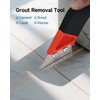 EVOHONOUR Silicone Caulking Tool Kit, Stainless Steel Caulk Remover Tool,