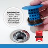 TubShroom Tub Drain Hair Catcher Strainer, Blue – Drain Protector