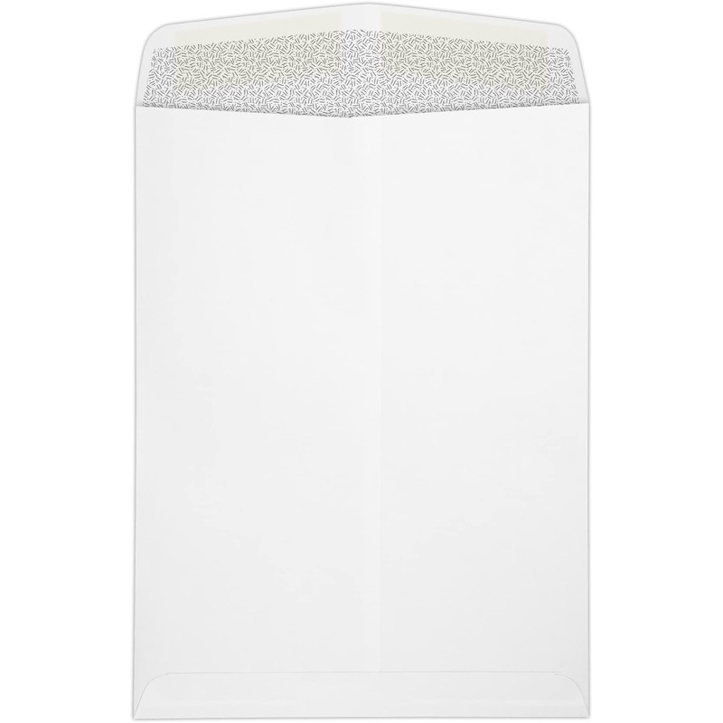 LUXPaper 9 x 12 Open End Window Envelopes | Security