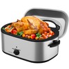 SUNVIVIPRO Roaster Oven 28 Quart, Electric Turkey Roaster with Self-Basting