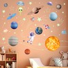 Glow in The Dark Stars Solar System Wall Decals, Sun