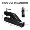 Bucket Hitch for Tractor, EBESTTECH 1PC Clamp On Trailer Hitch