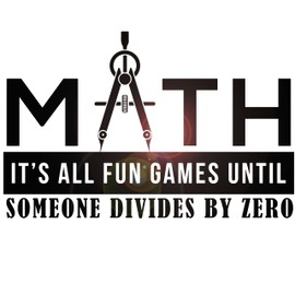 Vinyl Wall Decal Math Funny Quote School Phrase Class Room Stickers Mural Large Decor (g7245) Black