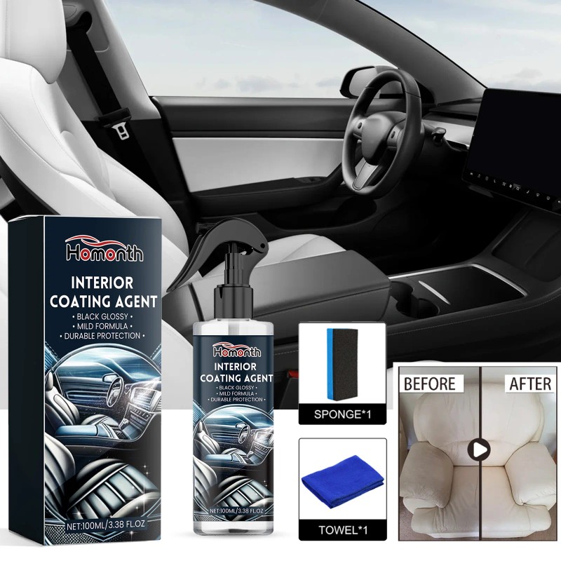 Homonth Interior Coating Agent, Instrument Panel Seat Leather Multi-Purpose Refurbishment