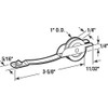 Prime-Line B 649 1 In. Nylon Sliding Screen Door Rollers,