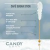 Candy Envy - 100 ct Gold Cafe Sugar Sticks Rock