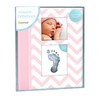 Pearhead Chevron Baby Memory Book with Clean Touch Ink Pad