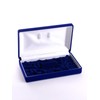 Wide Accessory Cosmetic Box Velour Type Fits Bridal Necklace Earrings