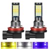 Yuumo+ HB4 Fog Lamp, LED, 3 Colors, Switching, Compact, Integrated,