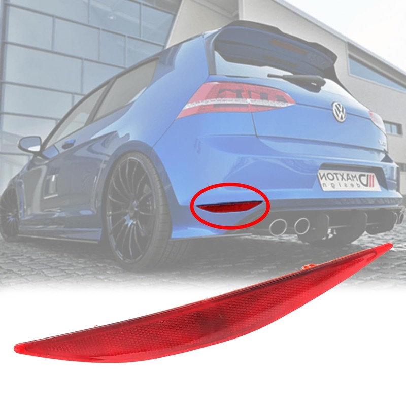 Easy Link Reflector Left Bumper Rear Reflector Compatible with VW