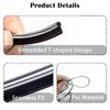 OSIFIT Car Interior Trim Strips, 16.4ft Electroplating Decoration Styling Door