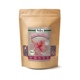 Biojoy Organic dried hibiscus flowers (250 g), hibiscus tea (Hibiscus rosa-sinensis)