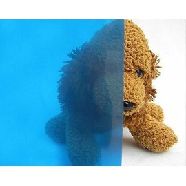 Translucent Blue Color Window Film 48" Wide x 9 ft Roll