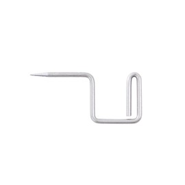 +d Pli Pli Hook Pin, Set of 3, Simple Hook-Type Pin, Wall Hanging (Silver)