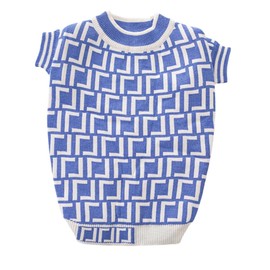 Everything Chic Designer Dog Clothes Sweater Shirt Outfit Small XS Teacup Cute Dogs Puppies French Bulldog Dachshund Chihuahua Cats Maltese Boy Girl (Small, Furdiblue)