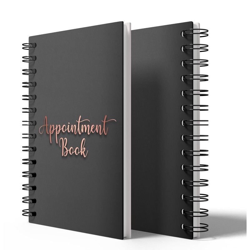 Appointment Diary - Week to View Hourly Planner, Premium Soft