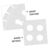 DOITOOL 1set Washing Machine Tablets Caster Wheels Portable Washing Machine