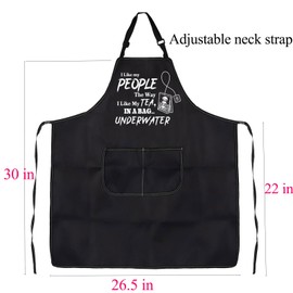 BNQL Murder Mystery Apron Funny Tea Gifts Apron Murder Mystery Gifts Dark Humor Apron Funny Quote Apron