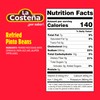 La Costeña Refried Pinto Beans - Ready-to-Eat Canned Refried Beans