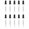 10 Pack Glass Eye Dropper, 1 ml Pipette Dropper with