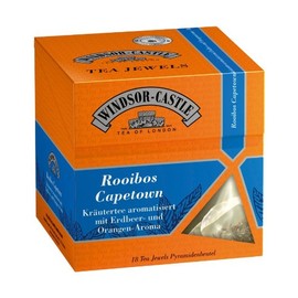 Windsor-Castle Rooibos Capetown Tea Jewel Pyramid Bags 18 Pack 35g