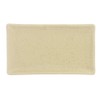 Tableware East Japanese Oblong Plate, 8.7 inches (22 cm), Yellow