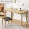 IOTXY Solid Wood Writing Desk - Home Office Workbench Desk