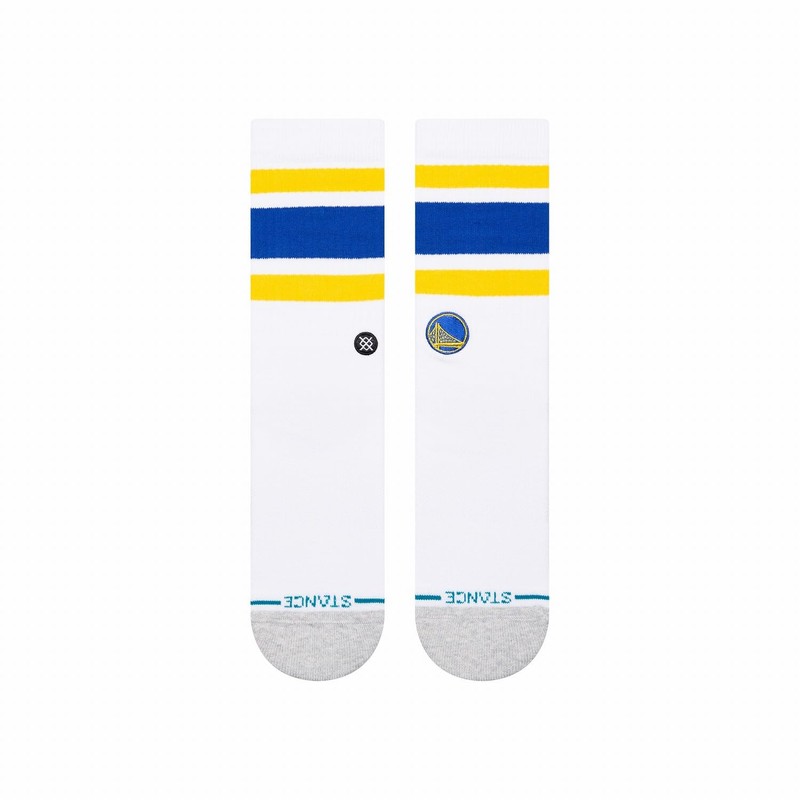 Stance 01001 TUBE GSW WHITE Socks, WHITE(01001)