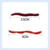zakora 200 Pcs Fishing Lure Soft,Plastic Earthworm Artificial Trout Worm