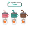 LEIZHAN Cute Coffee USB Flash Drive Computer Memory Stick USB