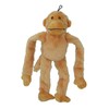 AB Tools Swinger Chimp Soft Plush Squeaky Crinkle Dog Play