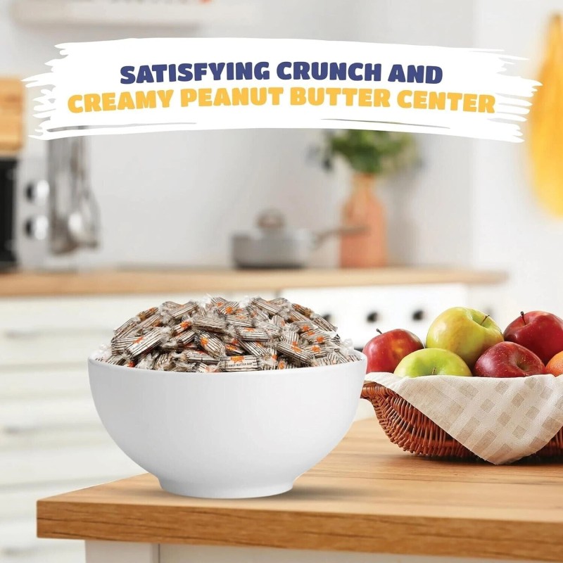 ATKINSON'S Peanut Butter Bars Old Fashioned Bulk Delicious Candy (4