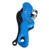 Self Braking Stop Descender Aluminium Alloy 150kg Bearing Capacity Hand