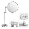 Bathroom Wall Mount Makeup Mirror Foldable Swiveling Dual side 3X