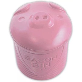 Talisman Pink Silicone Bacon Bin Grease Holder Pig Design Freezer/Microw