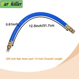 Oil Drain Hose STAN1438 Oil Changing Aid Compatible With Tecumseh, Kohler Engines with A 3/8" Drain Port Size