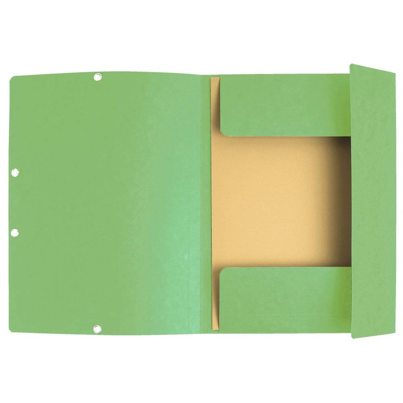 Exacompta 55573E - Lot of 3. 3 flap elasticated folder