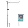32inchs Garden Flag Stand, Removable Yard Flag Pole Outdoor Decor