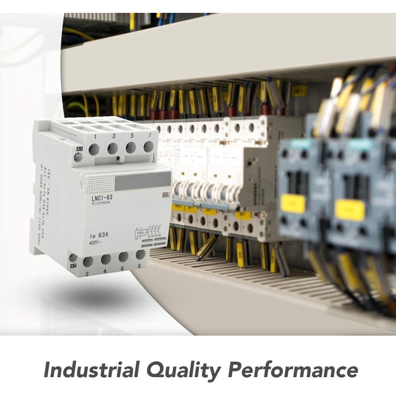 4 Pole Controlsupply Contactor with 120volt AC Coil 50A HC1-63