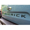 Unbranded Gloss Black Tailgate Insert Letters Badge For MAVERICK Emblem
