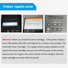 TN830 TN-830 Compatible Toner Cartridge Black Standard Capacity for Brother Printer HL-L2400D L2405W L2420DW L2460DW L2865DW L2467DW DCP-L2640DW L2647DW L2760DW L2820DWXL MFC-L2900DW L2900DWXL