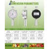 NEWTRY GY-3 Fruit Firmness Penetrometer Sclerometer Fruit Hardness Tester for