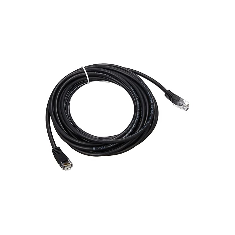 ELECOM LANケーブル CAT5E スタンダードタイプ ヨリ線ストレート 5m ブラック LD-CTN/BK5
