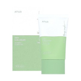 Anua Airy Weaponless Sunscreen 50ml, a mild sunscreen that doesn't sting the eyes / 아누아 에어리 무기자차 선크림 50ml 저자극 눈시림없는선크림