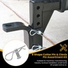 12Pcs M8 Clevis Pin and M3 X 60 R Shape