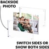 Acrylic Frame 4x6, 2 Pack Premium Acrylic Picture Frame 4x6