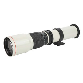 ciciglow Telephoto Lens, 500mm F8-F32 Manual Focusing Telephoto Lens for OM Mount Camera Telephoto Zoom Lens