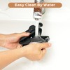 2 Pack Bar Stools Leg Protectors Ring, Non Slip Silicone