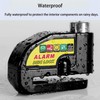 Motorcycle Alarm Disc Brake Lock, Theft Prevention Motorbike Security Wheel